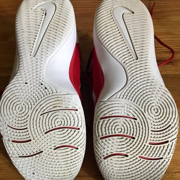 Red Nike Basketball Shoes - Picture 7 of 7